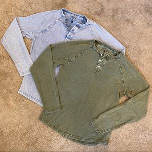 Long sleeve shirts